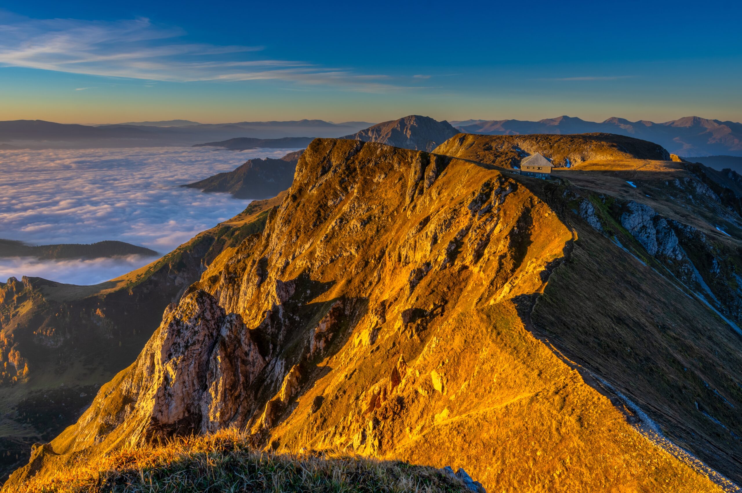 Misty,Sunrise,In,Eisenerzer,Alpen